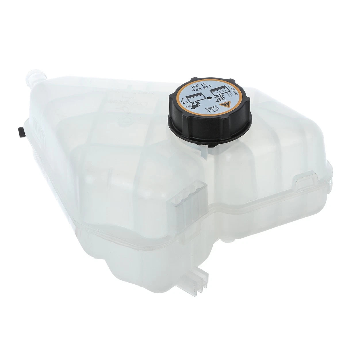 Engine Coolant Overflow Tank Reservoir Bottle w/Cap for Ford Fiesta (2011–2019)