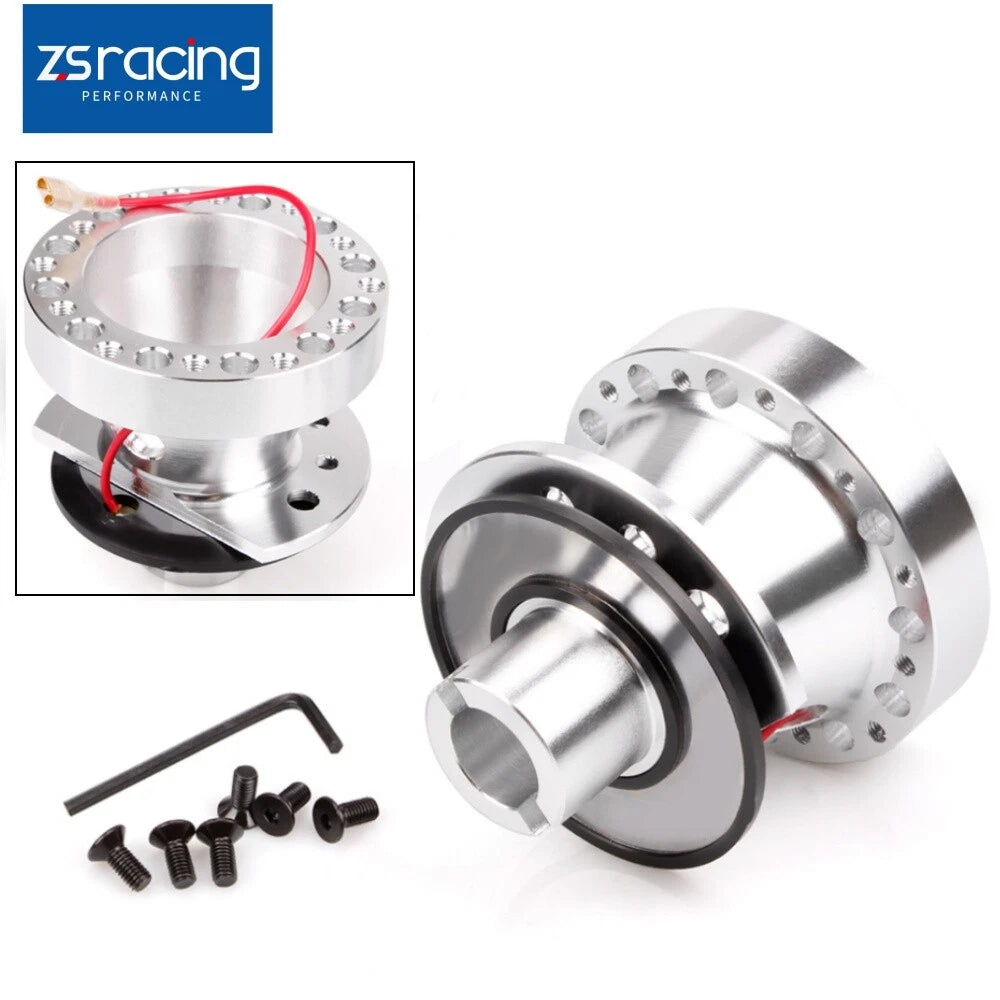Aluminum Steering Wheel Hub Adapter Kit for Honda Civic (1996–2011)