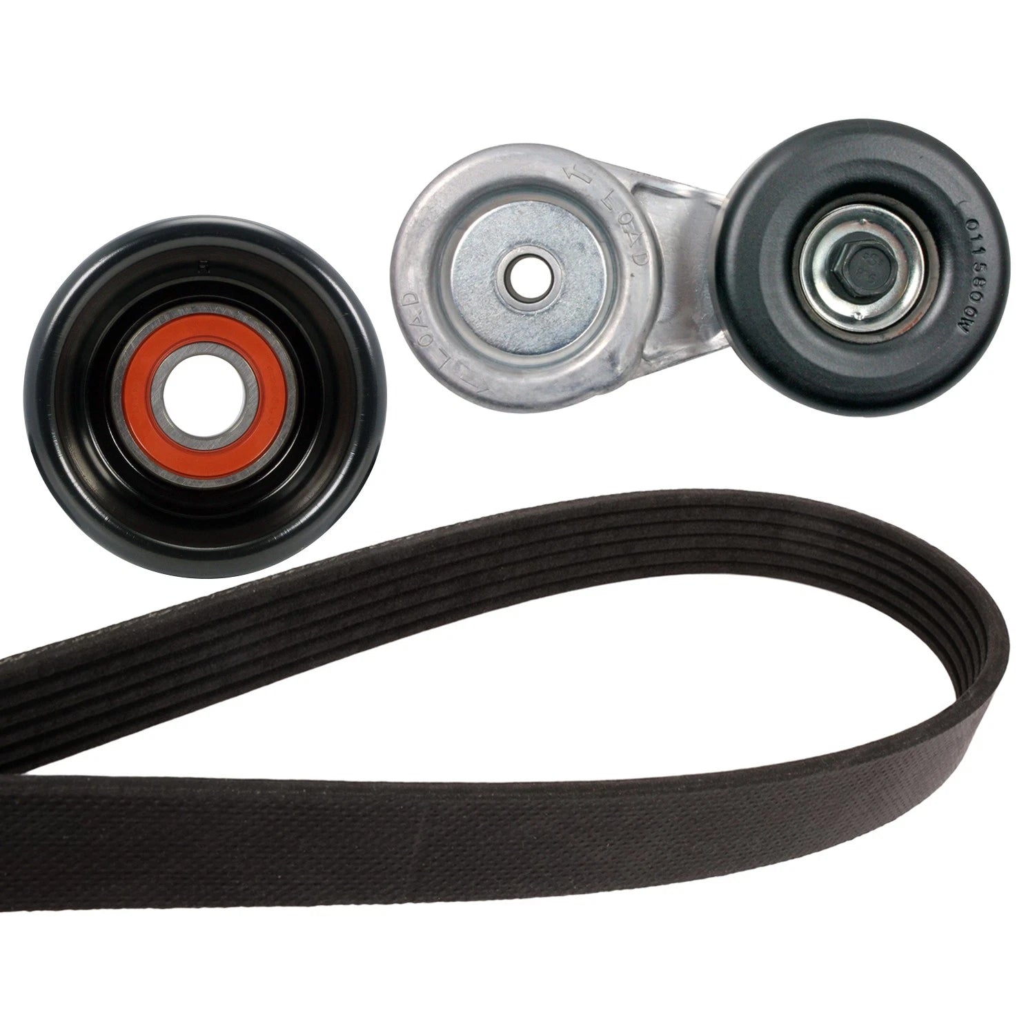 Drive Belt Idler Pulley Tensioner Kit for GMC C&K 1500 2500 3500 (1973–1991)