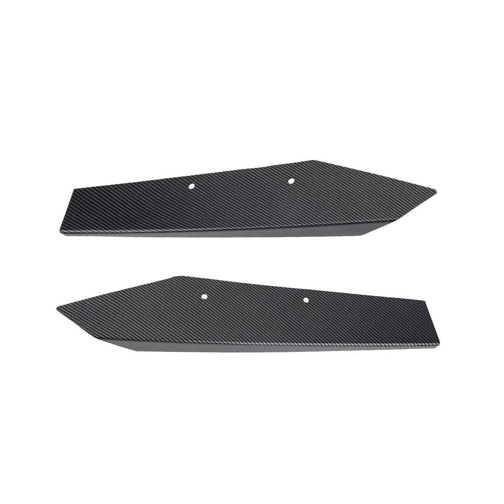 Black ABS Rear Bumper Diffuser Lip for BMW 3 Series (2012-2018)