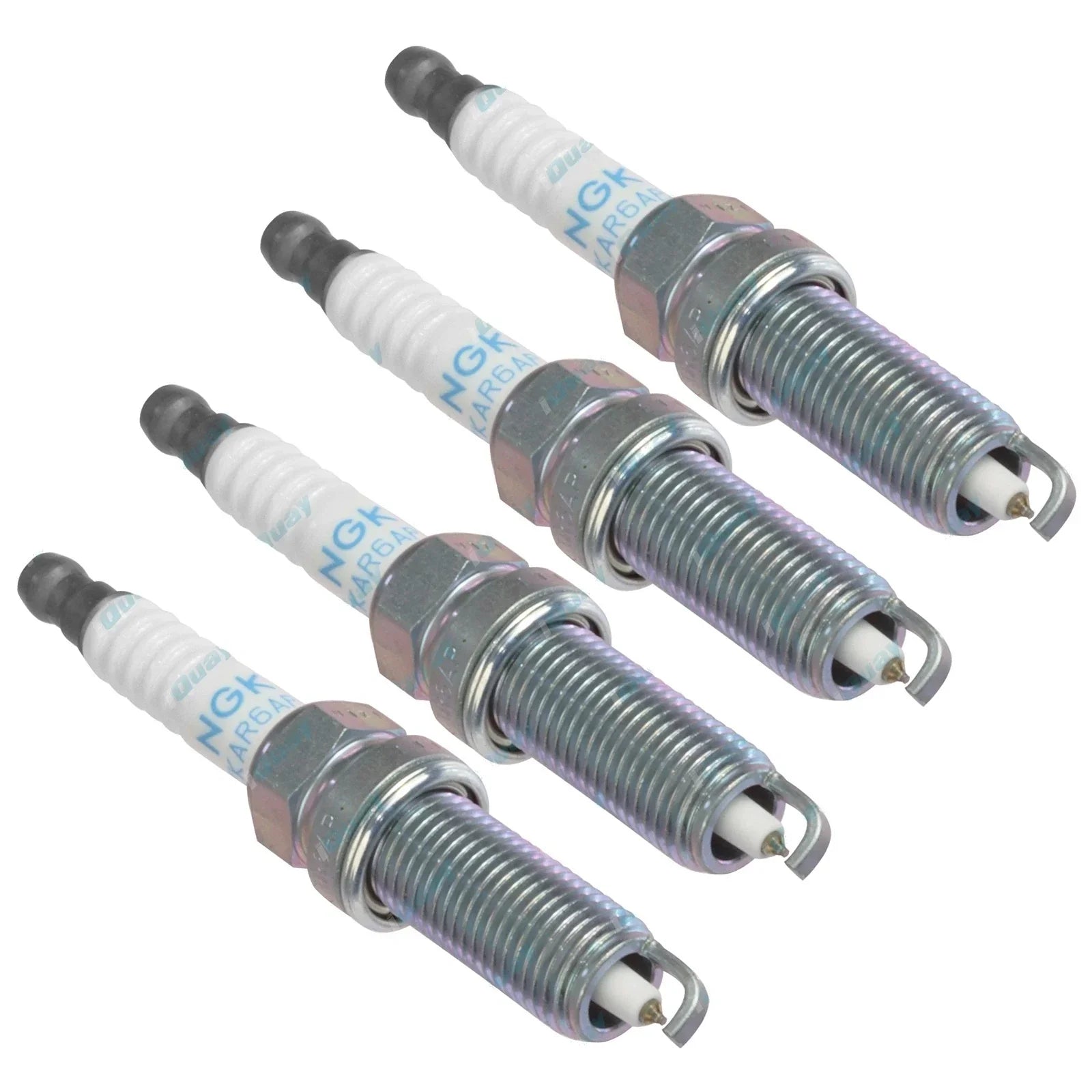 Set of 4 NGK Spark Plugs for Nissan X-Trail T31 4 cyl 2.0L MR20DE 2010~2014