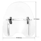 Windshield for Harley Davidson Dyna Street Bob Low Rider FXDL (2006–2017)