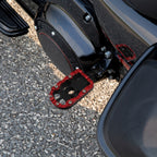 10mm Passenger Foot Pegs for Harley Touring Street Road Glide