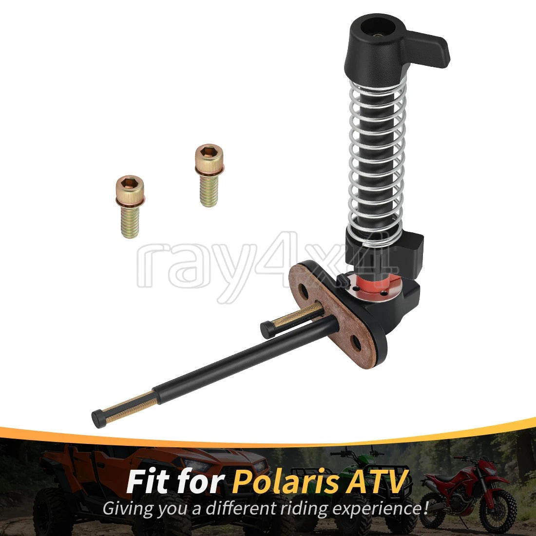 Fuel Valve Petcock Lever Knob Spring for Polaris Trail Boss 250/350L (1993–1999)