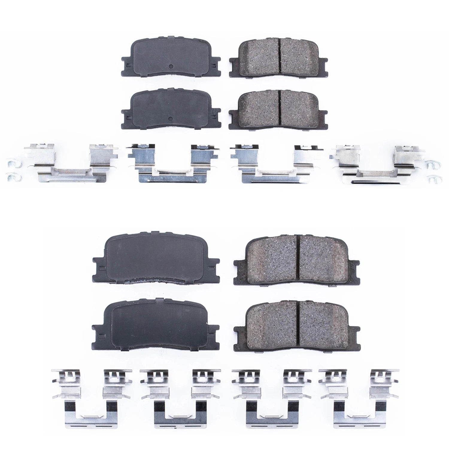 PowerStop Z17 Low-Dust Ceramic Disc Brake Pads Kit for Camry ES330 (2002–2006)