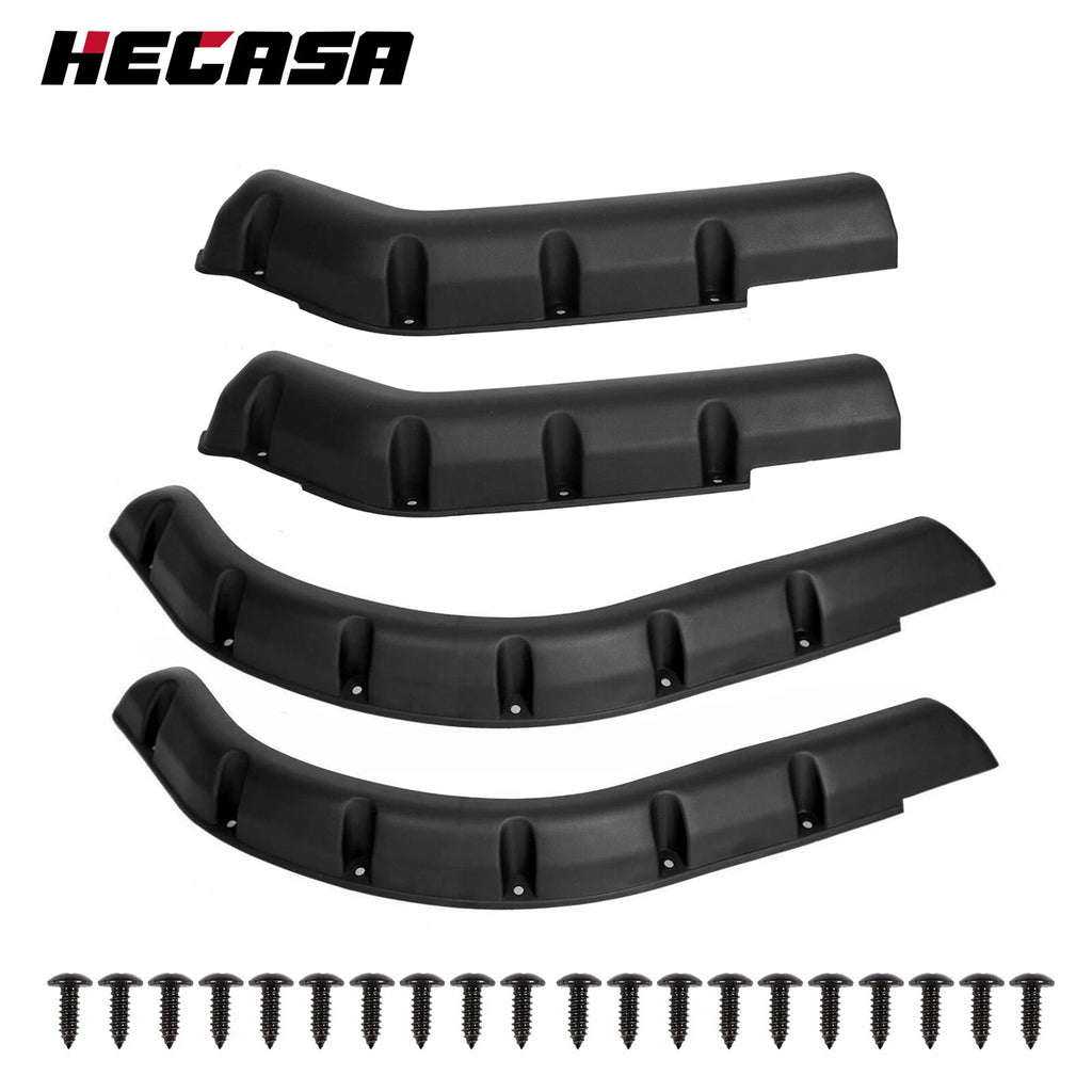 Set of 4 Fender Flares for EZGO TXT (1994–2013) - Steel Hardware Included