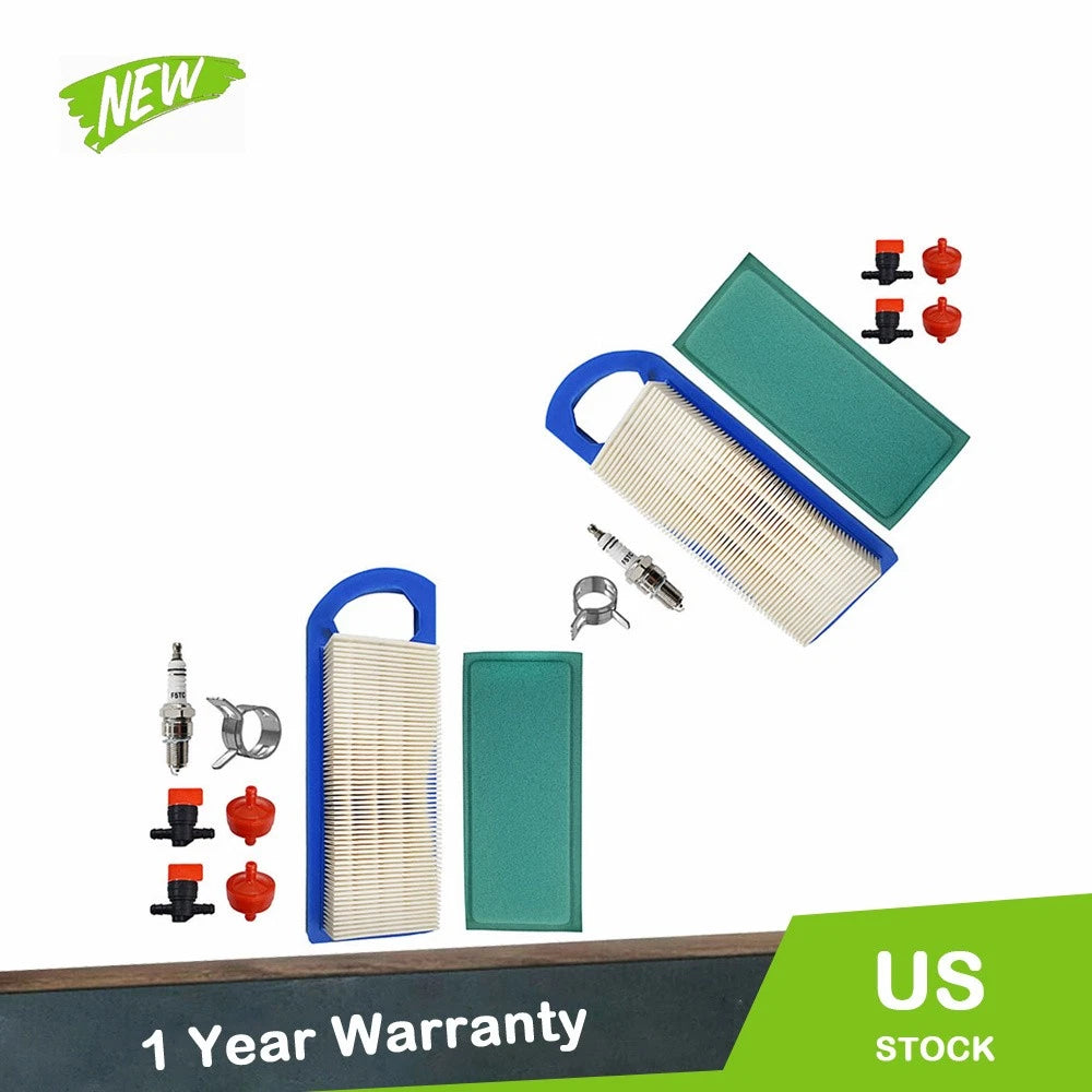 2 Pack Air Filter Tune Up Kit for John Deere GY20573 (YYYY–YYYY)