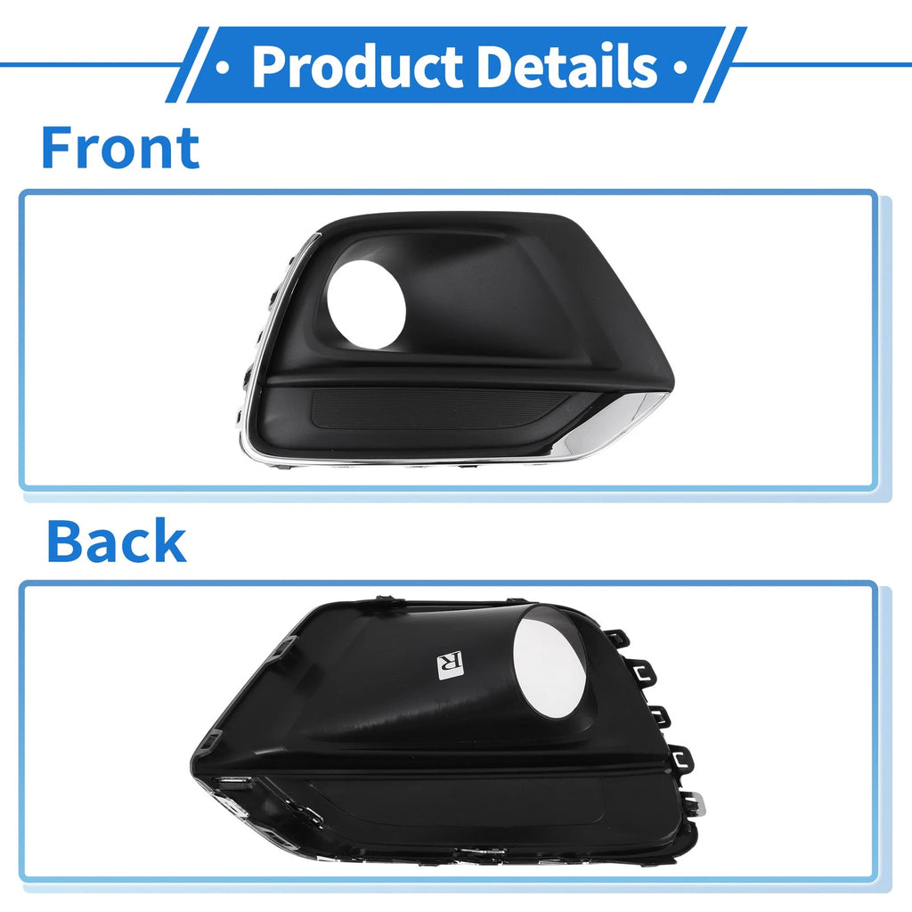 1 Pc Fog Light Grill for Chevrolet Trax (2017–2019) No. 42546381