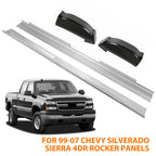 Set of 4 Rocker Panels & Cab Corners for 1999–2007 Chevy Silverado GMC Sierra