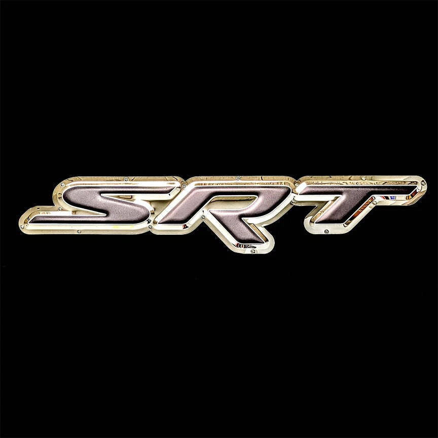 Dodge Licensed 3D Metal Sign Emblem for SRT (2015–2023)