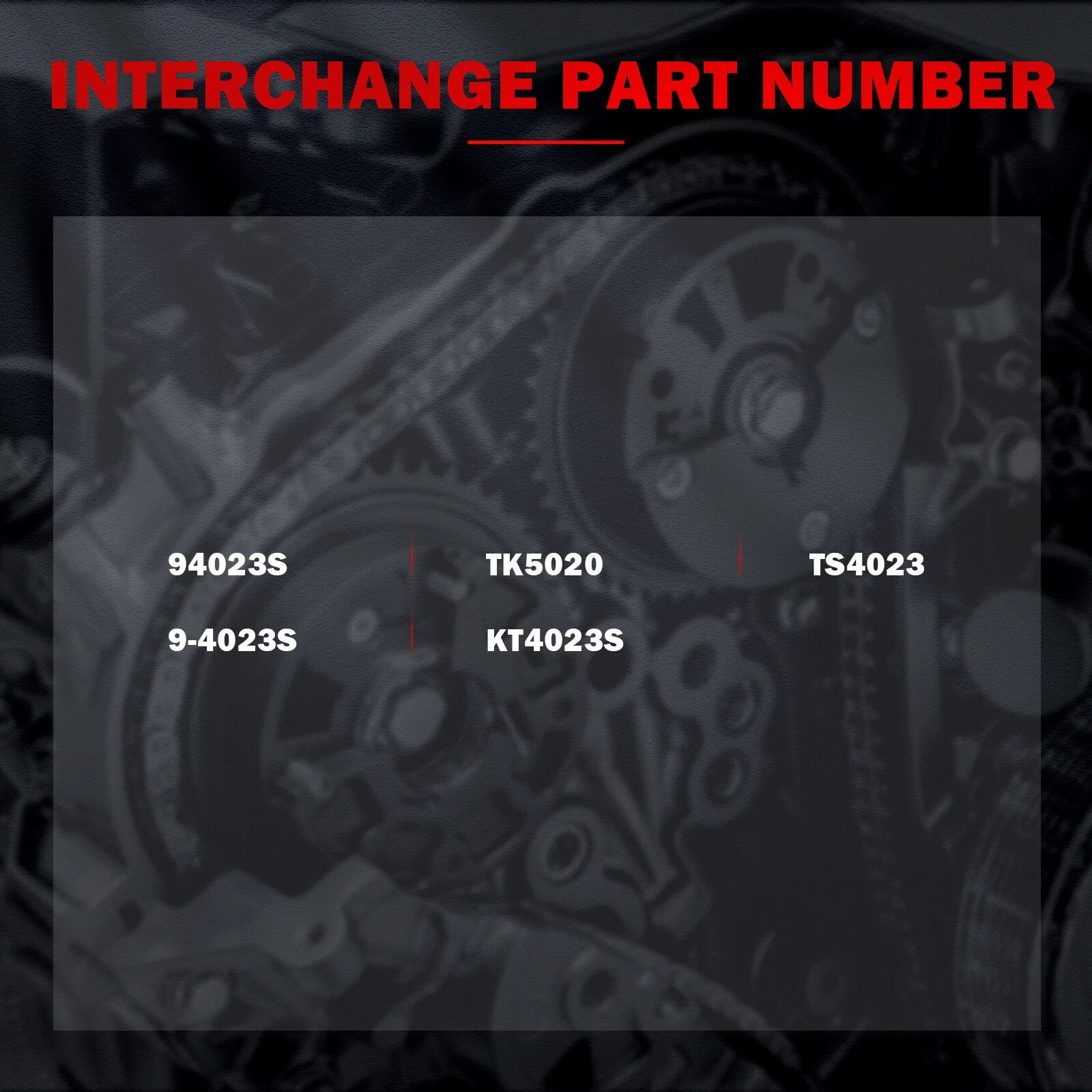 Timing Chain Kit for Jeep Wrangler Cherokee Dodge Dakota (1984-2002)