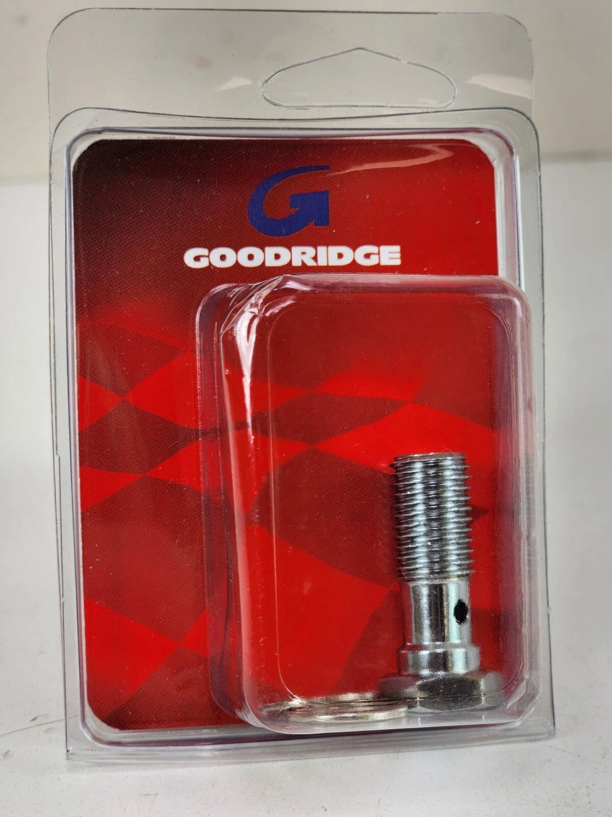 Goodridge Banjo Bolt 12mm x 1.5mm Chrome P992-04-M12CH for Sportster (2004–2013)
