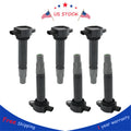 Set of 6 Ignition Coils for Chrysler Dodge 4.0L 2.7L 3.5L (2006–2010)