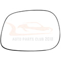 Replacement View Mirror Glass for Dodge Ram Pickup (2002–2004) Driver Side w/Plate