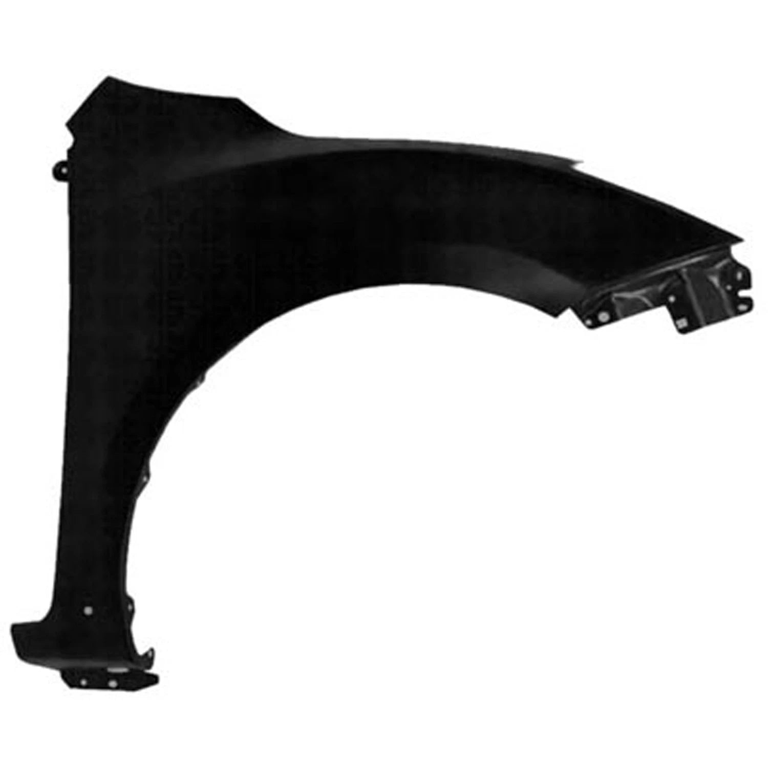 Replacement Passenger Side Front Fender w/Rocker Molding Hole w/o Signal Lights