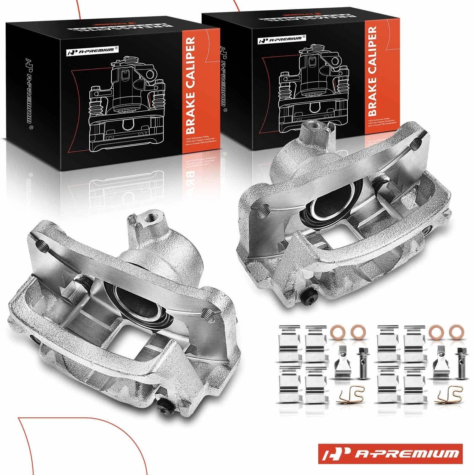 Rear Brake Calipers w/ Bracket for Toyota 4Runner & Sequoia (2010–2023)