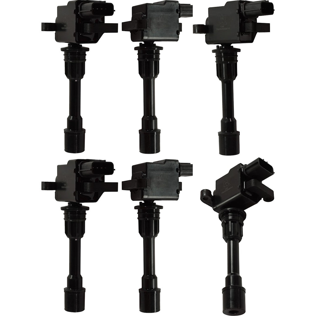 Set of 6 Ignition Coils for Mazda Millenia (1995)
