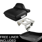 Chopped Trunk Pad for Harley Touring (2014–2023) - Matt Black