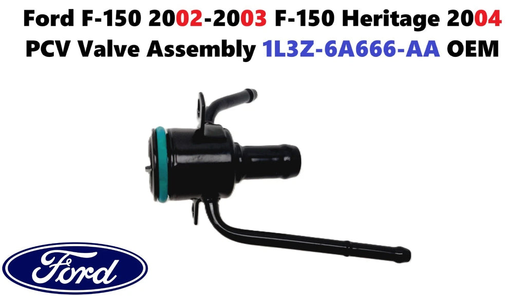 PCV Valve Assembly for Ford F150 4.2L (2002–2004) 1L3Z-6A666-AA