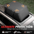 Roof Cargo Bag for Universal Fit (Waterproof, PVC Coated, 4 Straps)