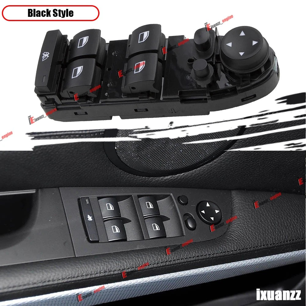 Front Left Master Power Window Control Switch for BMW E90 E91 (2006–2013)