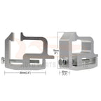Heavy Duty Mounting Clamps for Truck Cap Topper (Fits Various Models)