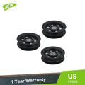 Set of 3 Flat Idler Pulleys for Toro (Various Models)