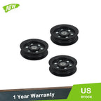 Set of 3 Flat Idler Pulleys for Toro (Various Models)