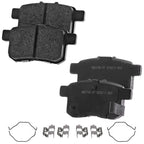 Rear Brake Disc and Pad Kit for Honda Accord (2008–2017) Ceramic