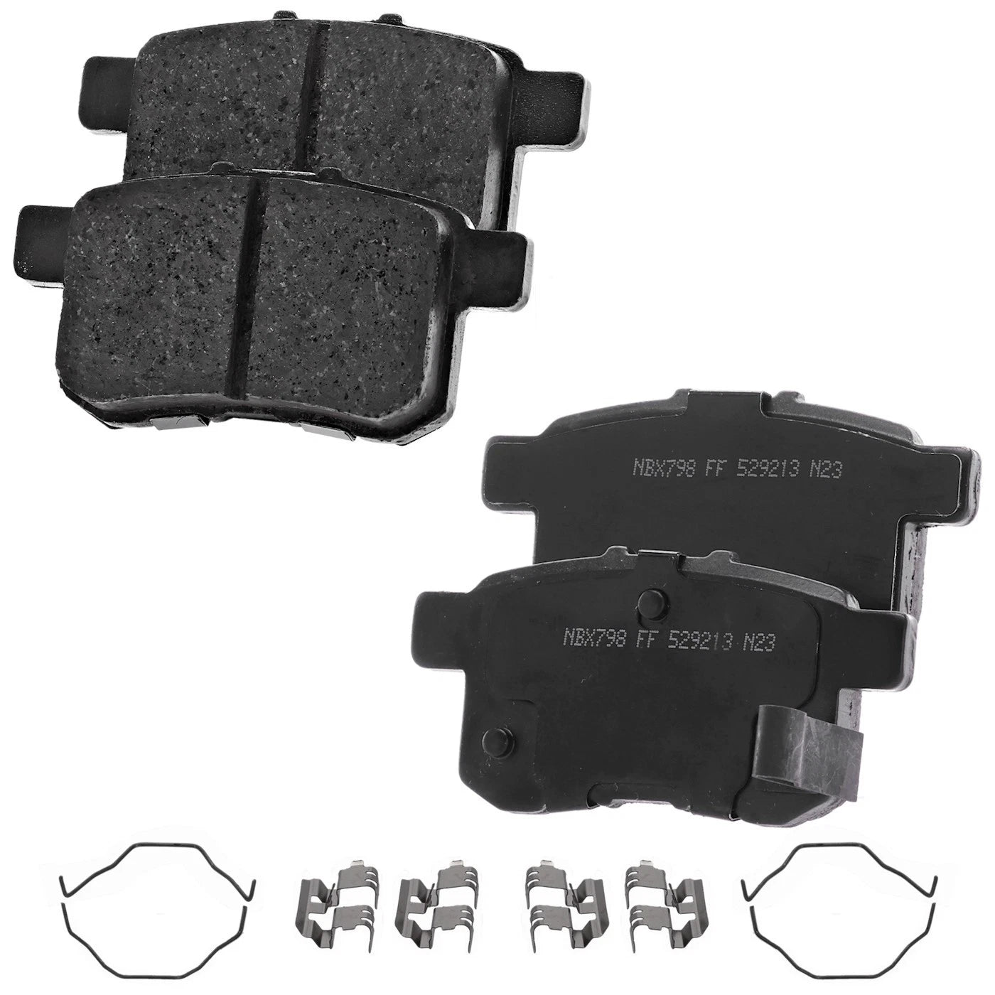 Rear Brake Disc and Pad Kit for Honda Accord (2008–2017) Ceramic