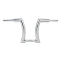 Chrome 14" Rise 2" Ape Hanger Handlebar for Harley FLST FXST (1990–2023)