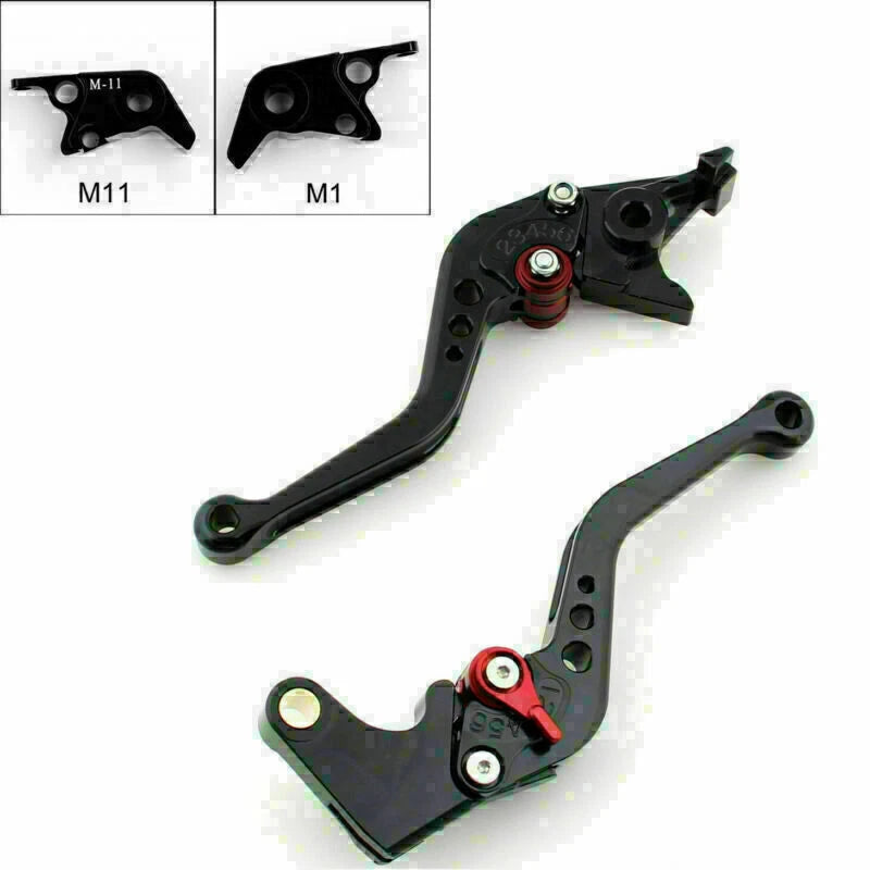 Short Brake Clutch Levers for BMW HP2 Sport (2008–2011) T9 Black