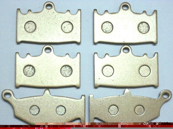 Set of 4 Front Rear Brake Pads for Suzuki GSR 400 600 (2006–2015)