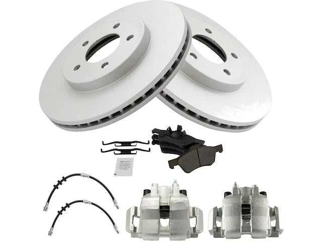Front Brake Pad Rotor Caliper Set for Mazda Tribute (2005–2006) ZS821FS