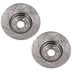 Front Brake Disc Rotors for Audi A6 Quattro A8 A7 S7 (2015–2016)
