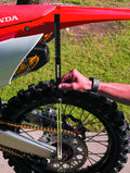 Sag Scale Adjustable Motorcycle Chain Tension Tool for Powersports