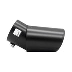 Matte Black Exhaust Pipe Tip for Universal Cars (62mm)