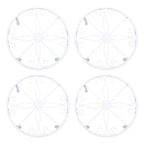 Set of 4 Heavy Duty 9" Plant Stands for Flower Pots