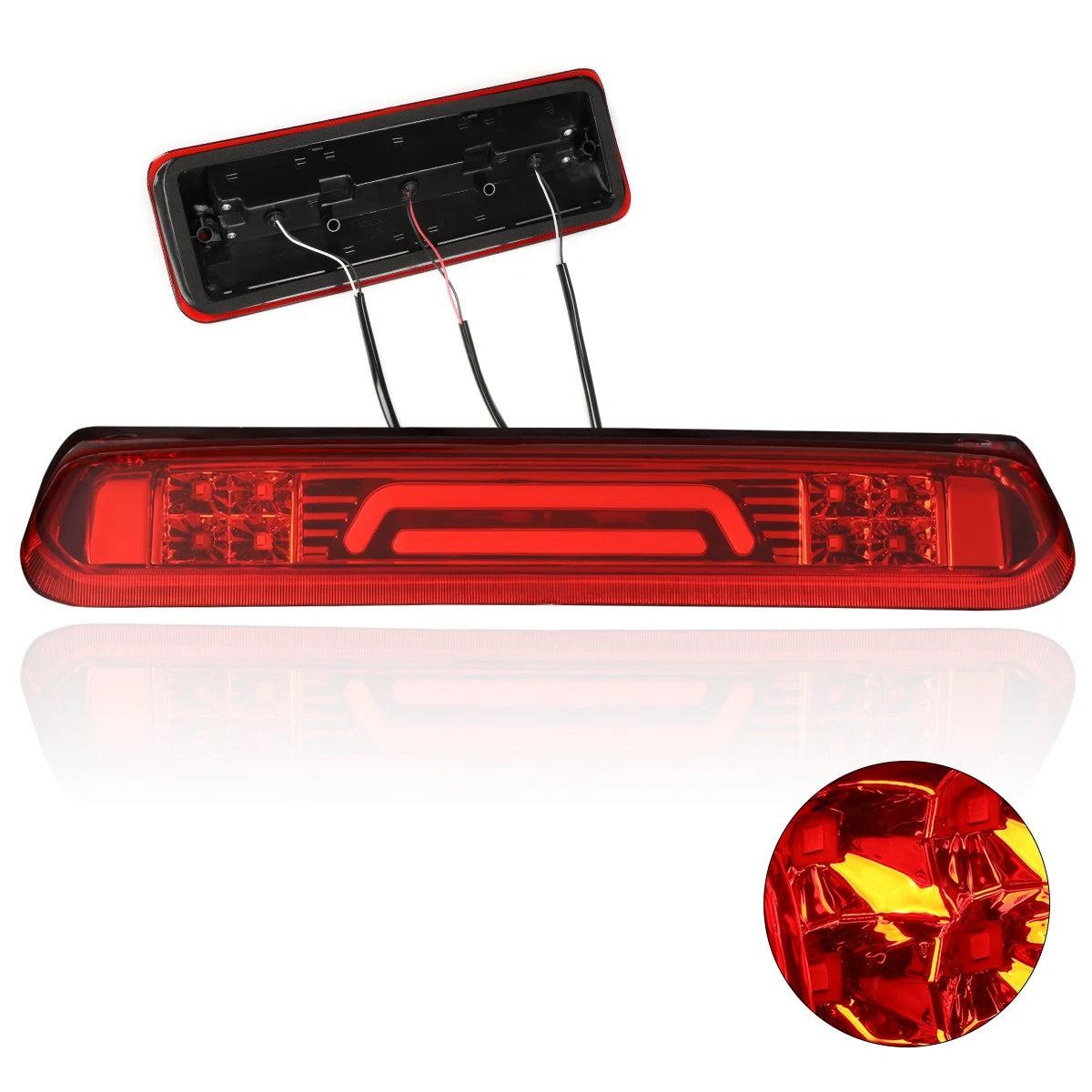 3D LED Bar Third Tail Brake Light for Ford F-150 (2004–2008)