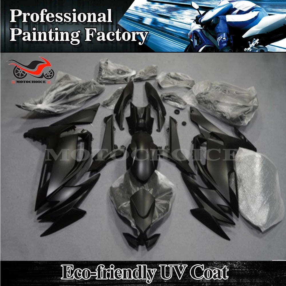 Matte Black Fairing Kit for Kawasaki Ninja 650 (2020–2025) ABS Injection