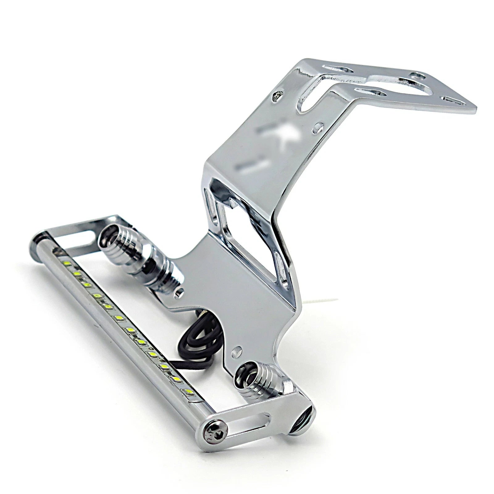 Chrome Fender Eliminator Tidy Tail with LED Light for Yamaha YZF R1 (2004–2015)