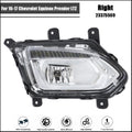 Fog Light for Chevrolet Equinox (2016â2017) Clear Right Side Halogen