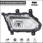 Fog Light for Chevrolet Equinox (2016â2017) Clear Right Side Halogen