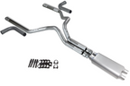 3" Dual Exhaust for Chevy GMC 2500 (2000–2006) - Dual Inlet, Side Exit