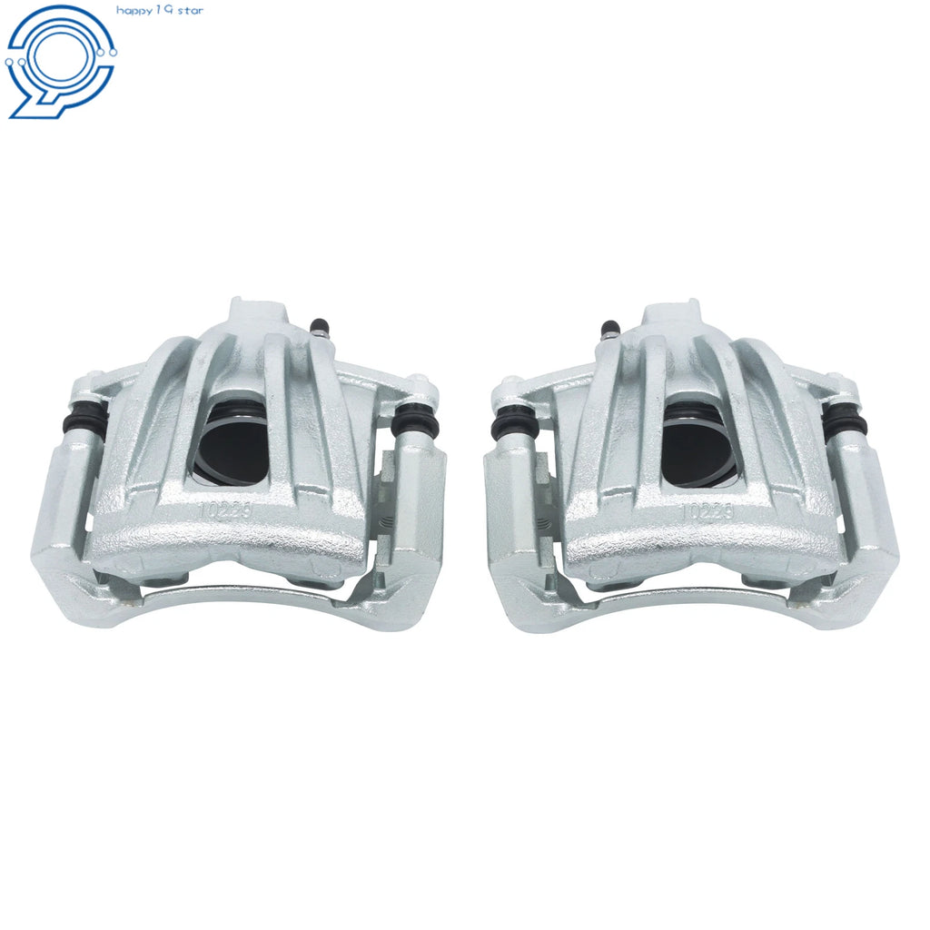 Set of 2 Front Brake Calipers for Jeep Liberty KJ (2002–2007)