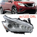Halogen Headlight for Nissan Murano (2015–2016) with LED DRL Chrome
