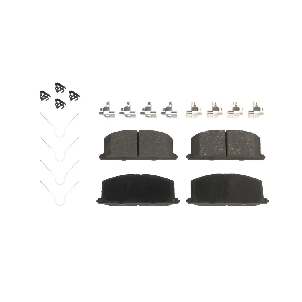 Set of 4 Ceramic Brake Pads for Toyota Celica (1986–1989)