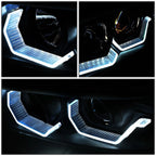 LED 3D Crystal U-Halo Headlights for BMW 3-Series E90 (2009–2012)