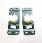 Set Door Latch Striker Plate Pair for 1964-1966 Chevy GMC Pickup