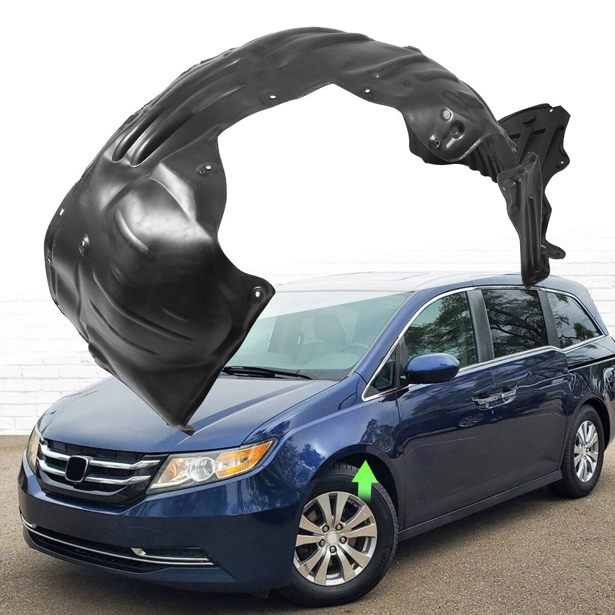 Fender Liner for Honda Odyssey (2014–2017) Front Driver Side 74151TK8A10